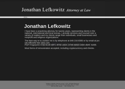 Lefkowitz-law.com photo