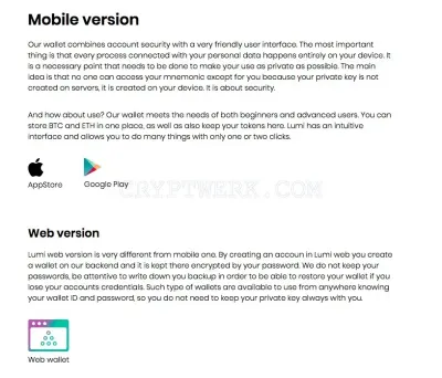 Lumi Wallet photo