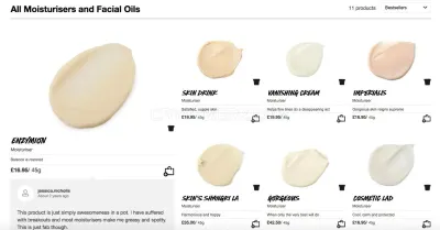 Lush.com photo