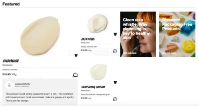 Lush.com photo