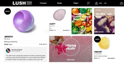 Lush.com photo