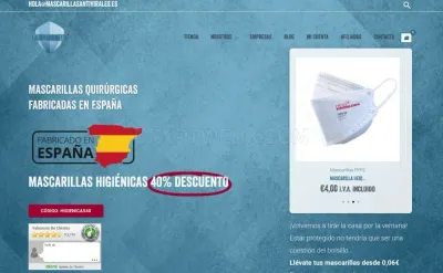 Mascarillas Antivirales photo