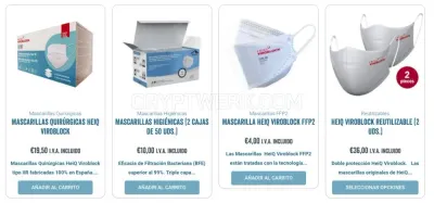Mascarillas Antivirales photo