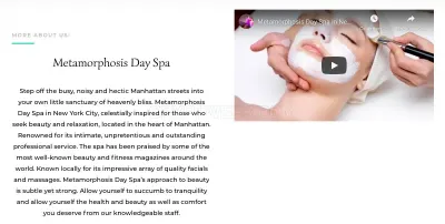Metamorphosis Day Spa photo