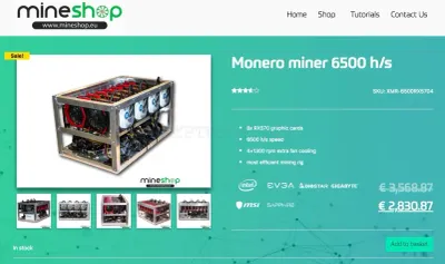 Mineshop photo