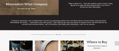 Misconduct Wine Company photo
