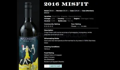 Misconduct Wine Company photo