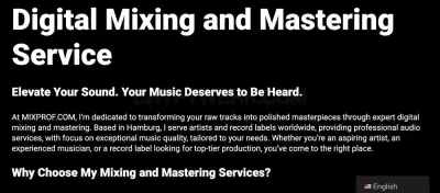 Mixprof Audio Mixing & Mastering photo