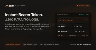 mnr (Monero Network Relay) photo