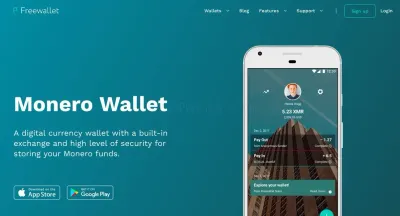 Monero Freewallet photo