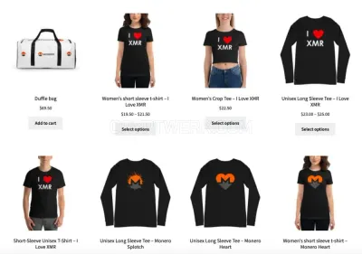 Monero Merch photo