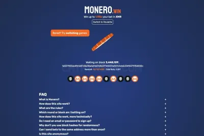 Monero.win photo