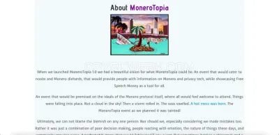 MoneroTopia photo