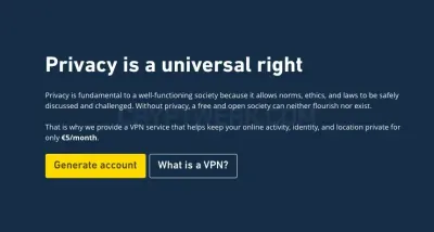 Mullvad VPN photo