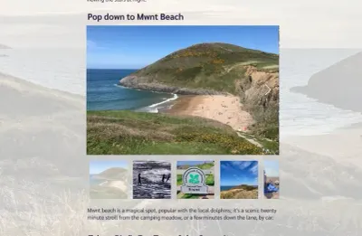 Mwnt Camping photo