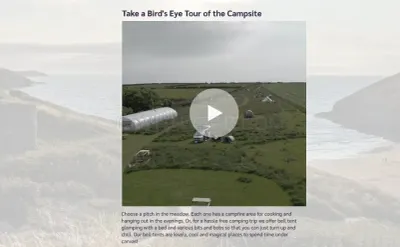 Mwnt Camping photo