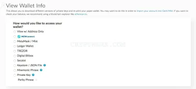 MyEtherWallet photo