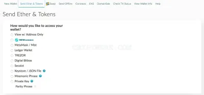 MyEtherWallet photo
