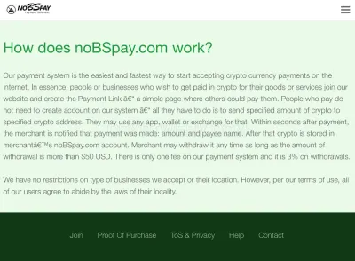 NoBSpay photo