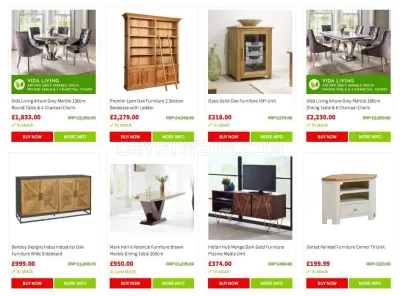 Oak furniture house photo