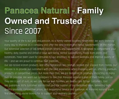 Panacea Natural photo