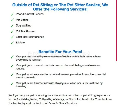 Paws & Claws Services photo