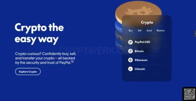 Paypal | Pay with crypto photo
