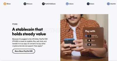 Paypal | Pay with crypto photo
