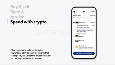 Paypal | Pay with crypto photo