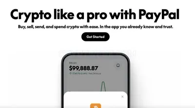Paypal | Pay with crypto photo