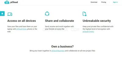 Pcloud.com photo