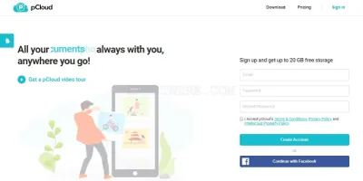 Pcloud.com photo