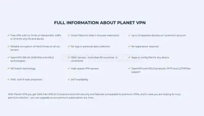 Planet VPN photo
