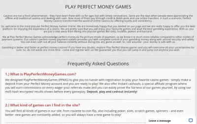 Play Perfect Money Games photo