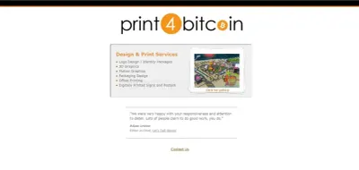 Print 4 Bitcoin photo