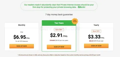 Private Internet Access photo