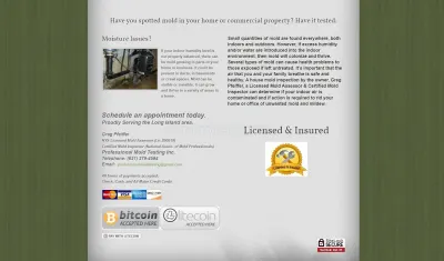 Professionalmoldtesting.com photo