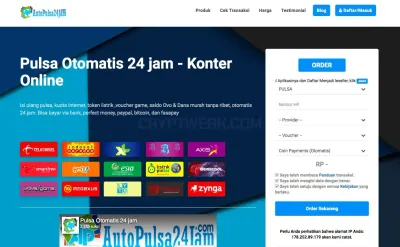 Pulsa Otomatis 24 jam - Konter Online photo