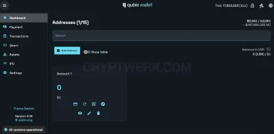 QUBIC wallet photo