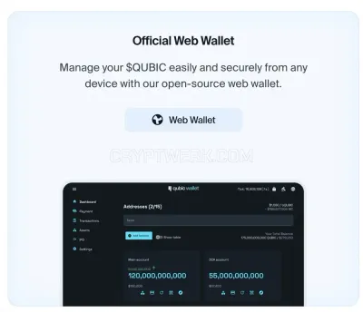 QUBIC wallet photo