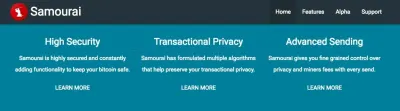 Samourai Wallet photo