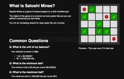 Satoshi Mines photo