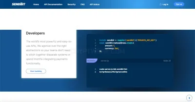 Sendbit.io photo