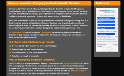 Seymour Locksmiths photo