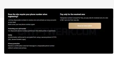 SMS service online photo