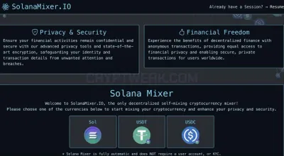 Solana Mixer photo