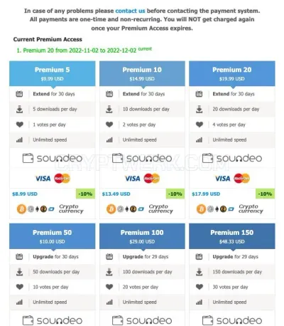 Soundeo.com photo