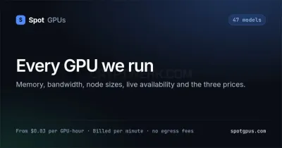 SpotGPUs photo