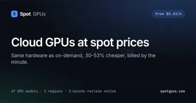 SpotGPUs photo