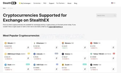 Stealthex.io photo
